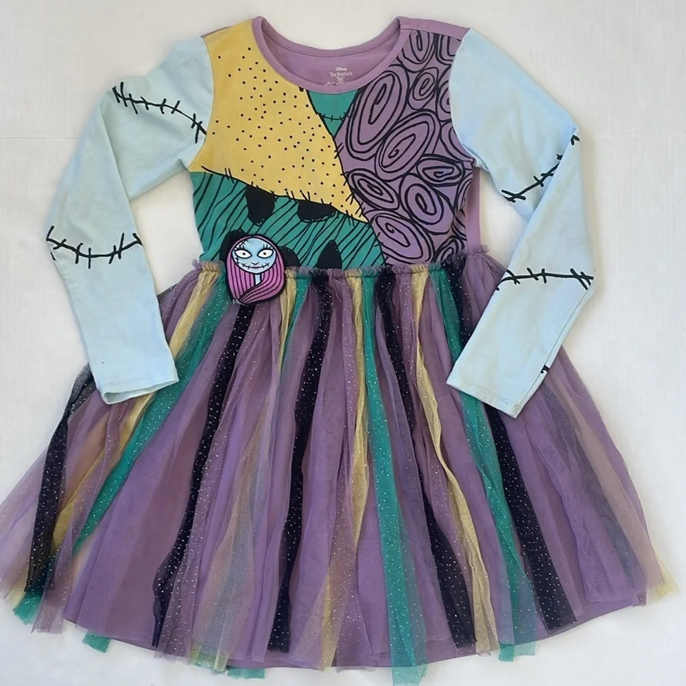 Disney Tim Burton The Nightmare Before Christmas Play Dress Large (10/12)